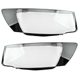 AUTOKAY Headlight Covers Headlamp Lens Shell Left & Right for AUDI A5 S5 RS5 2008-2012 Replaces 8T0941029 8T0941030