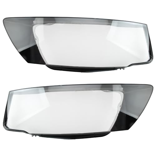 AUTOKAY Headlight Covers Headlamp Lens Shell Left & Right for AUDI A5 S5 RS5 2008-2012 Replaces 8T0941029 8T0941030