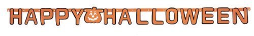 ペーパーハロウィンバナー ホームデコレーション用小物 W150×H11cm 1272