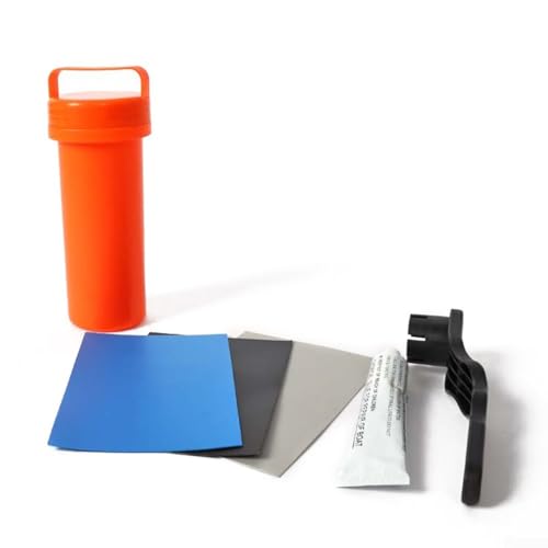 Kit de reparación de pinchazos ultra conveniente para botes, botes inflables, kayaks
