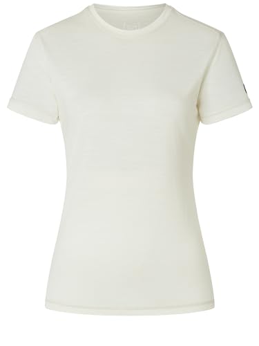 super.natural W SIERRA140 TEE Merino Shirt Damen Kurzarm - Geruchs- und feuchtigkeitsabweisendes T-Shirt, Sommer Funktionswäsche für Sport & Alltag