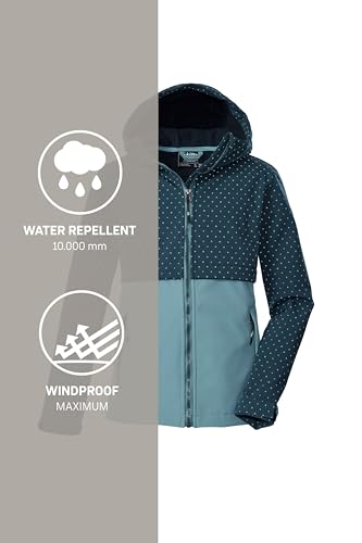 Chaqueta softshell con capucha Killtec Kow 227 para niñas 5