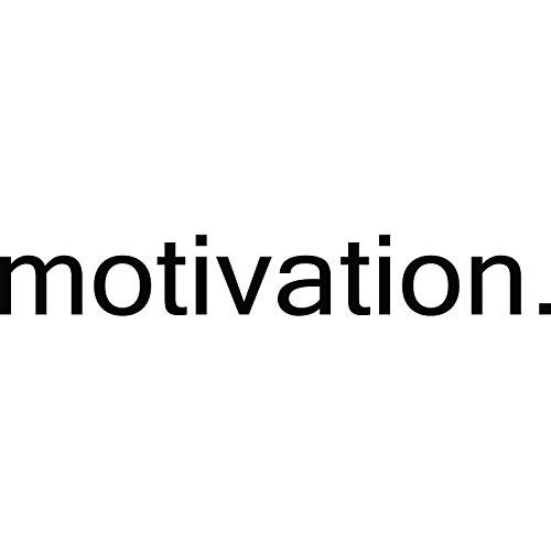 My Vinyl Story | Motivation | Motivational Large Gym Wall Decal Quote for Home Gym Yoga Exercise Fitness Workout Motivational Wall Art Decor Vinyl Removable Sticker 42x6 in