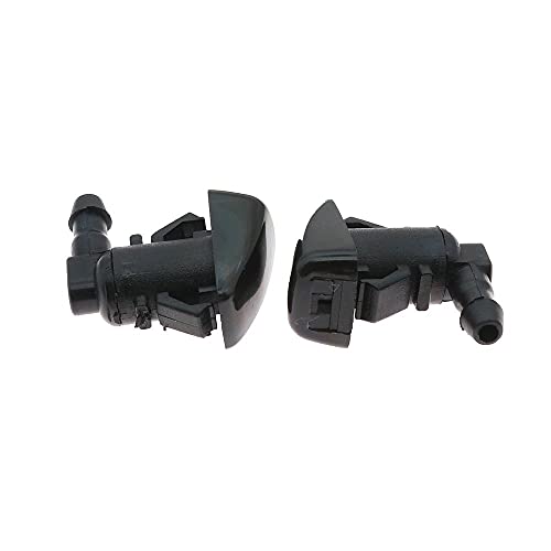 Pack Of 2 Windshield Washer Nozzle Kit Windshield Washer Squirter Nozzle Kit Wiper Spray Nozzle For 2008-2011 Focus Replace Oe 8S4Z-17603-Aa 7T4Z-17603-A #TOP5