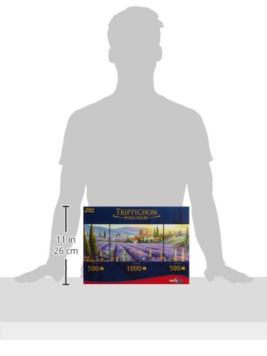 Triptychon campi di Lavanda Adulto, Puzzle da
