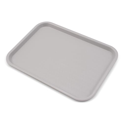 Carlisle Cafe Tray, Fast Food Restaurant Tray, 14 x 18, 1 Ct, Gray