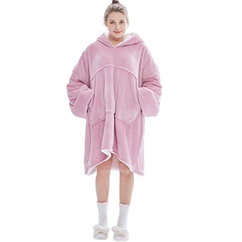 Oversized hoodie sweatshirt, origineel dekentje, superzacht, gezellig, warm, comfortabel, reuze-hoodie, geschikt voor volwassenen, mannen, vrouwen, jongeren - Image 5