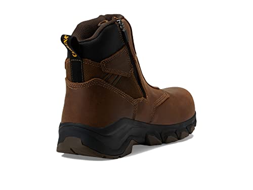 Carolina Men's CA5550 Subframe Side Zipper Comp Toe Dark Brown 9 D4