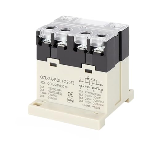 Relais G7L-2A-BDL 24VDC évitez les surchauffes de vos circuits 220V 25A