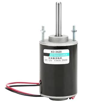 12V 30W Permanent Magnet DC Motor High Speed Generator For CW/CCW - View #7