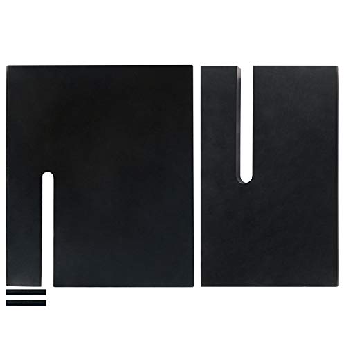 Magnetic Knife Block, Magnetic Knife Holder, Knife Rack with Double Side Strong Magnetic for Knife Organize and Storage,Black