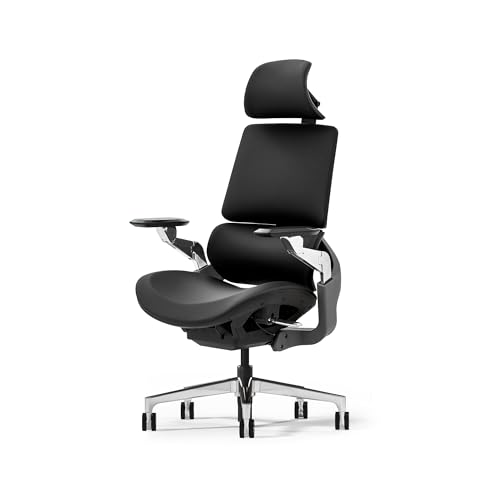 TOMU Ergonomic Executive Office Chair Leather, Cool and Luxury