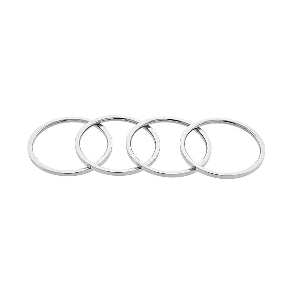 316L-Stainless-Steel-Thin-1mm-Plain-Pipe-Cut-Stackable-Midi-Ring-Toe-Ring-Baby-Ring-Polished-Comfort-Fit-Sizes-1-6 316L Stainless Steel Thin 1mm Plain Pipe Cut Stackable Midi Ring Toe Ring Baby Ring Polished Comfort Fit, Sizes 1-6