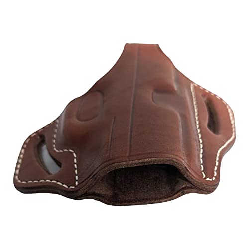 Sig P365 Owb Thumb Break Concealed Cary (Ccw) Holster, Right Hand Draw, 100% Genuine Leather & Handmade, Compatible With Sig P365, Ruger Lcp 380, Sw Bodyguard (Brown) #TOP2