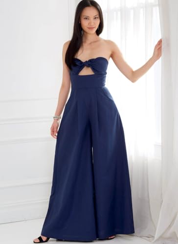 McCall's Patterns Misses' Dresses And Jumpsuits Sewing Pattern, Multicolor