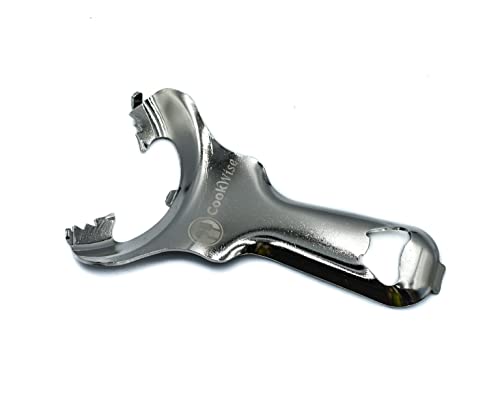 Cookwise Mason jar Opener no lid dents or Damage Multi-Purpose Easy Twist Manual Handheld top Remover Utensil Made for Lifetime