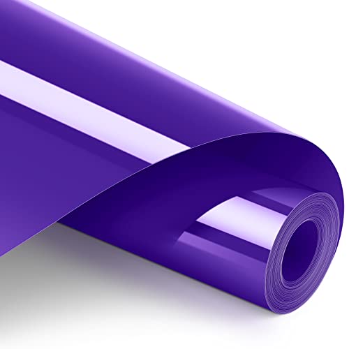 Image of ARTCUT Iron on Vinyl, Heat Vinyl, 12"x12ft Purple HTV