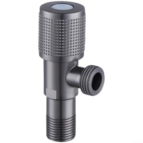 Zilimontt 2 valvole ad angolo triangolare per il controllo dell'acqua calda e fredda, valvole di arresto con nucleo in rame che forniscono protezione dalle perdite ed efficienza idrica