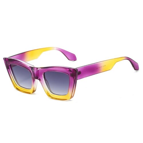 Lunettes de soleil œil de chat tendance anti-glare avec haute protection UV pour femme