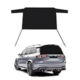 ZNDAW Car Windshield Snow Cover, Waterproof Rear Windshield Protector Ice and Snow Shield, Multi-Purpose Oxford Rear Windscreen Cover Protects Against Frost Water UV Rays