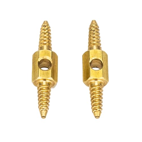 DRAGONRUN 2/4pcs Coppers Connector Bike Wire Threader Bicycles Internal Cable Routing Tool Hydraulic Hose Routing Adapter Connector