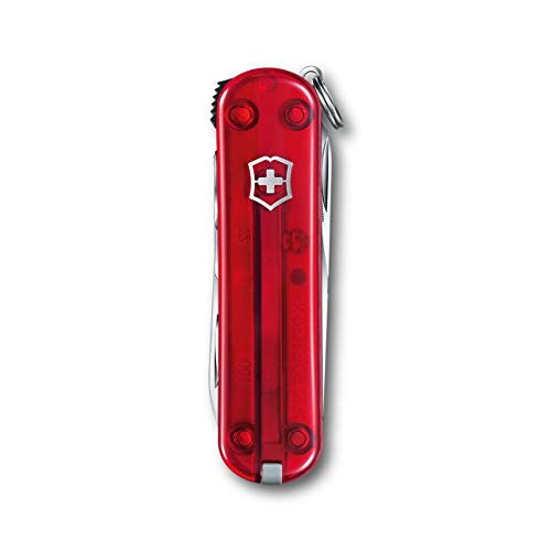 Victorinox Canivete Swiss Army 580 Swiss Army com clipe de unha, rubi