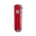 Victorinox Nail Clip 580, 8 Functions, Swiss Made Multi-Tool with Nail File, Nail Cleaner and Small Blade - Ruby
