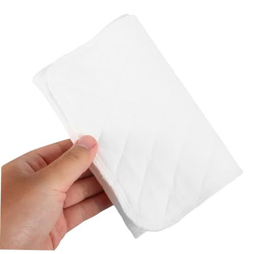 3-Layer Cotton Baby Diapers Reusable Washable Nappies for Newborns Soft Absorbent Cloth Diapers 5-Piece Set for Delicate Skin3