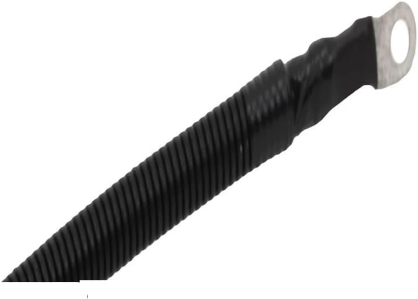 KarParts360 For GMC Sierra 3500/2500 HD/1500 2007 2008 Starter Cable | Copper | Black and Red | Ring Lug End 1 | Stranded Conductor | Replacement For 25875320