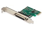 DIGITUS – DIGITUS IO-Karte - PCIe - Parallele Schnittstellen-Karte - 1