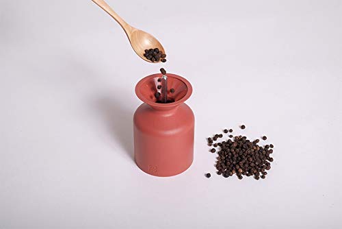Ommo Mulino Bianco Per Sale E Pepe – Design Ergonomico Con Macinino In Ceramica