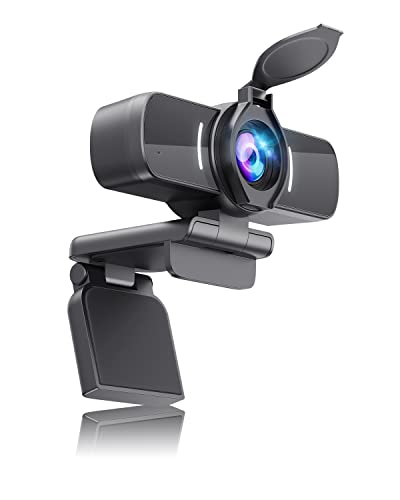 Webcam with Microphone, 1080P 30fps HD Webcams, USB 2.0 Computer Webcam, 3D Noise Reduction and Automatic Gain Web Cam for PC Mac Laptop Desktop,Video Calling, Online Classes and Video Conference -  Gospace, W5-2