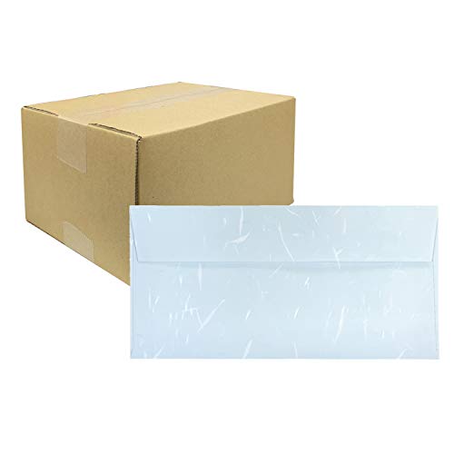 長門屋商店 和み紙【なごみがみ】 プリンタ対応封筒 〒枠なし DLサイズ 大礼みず ナフ-313*25Pセット【250枚入】