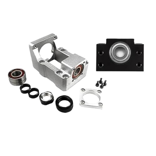 GTPBAO HM15-60 �{�[���˂����[�^�[��̌^�V�[�g BF15 �G���h�T�|�[�g�A���~�x�[�X�u���P�b�g 60mm �T�[�{���[�^�[�p SFU2005 SFU2010 �V���t�g�ʒu(C5)