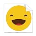 Laugh Yellow Cute Online Face Cartoon Cleaning Cloth Phone Screen Glasses Cleaner 5pcs