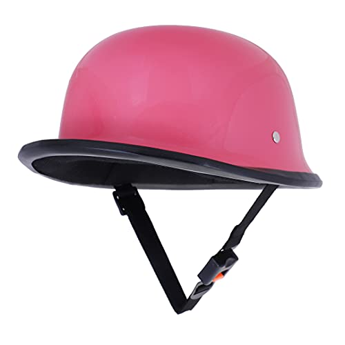 Image of Sage Square German Multi-Purpose Half Helmet (Pink Glossy) (Non-Motorized)