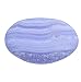 Produktbild Blauer Chalcedon Scheibenstein | Handschmeichler Taschenstein | Hochwertiger Edelstein Lebensquelle Plus