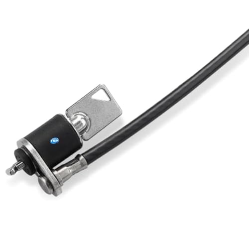 Evite robos con el cable de seguridad SIMPLETEK con llave y barra en T 4