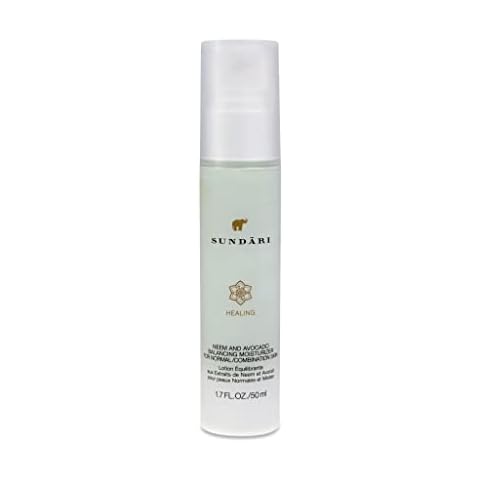 SUNDARI Neem and Avocado Balancing Moisturizer – 1.7 Fl Oz, Hydrating Face Cream with Neem, Smoother Texture, Healthier Skin, All Natural Botanicals Cover