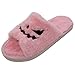 Pantoufles d'Halloween en forme de citrouille en peluche douce et confortable à bout ouvert pour femme d'intérieur ou d'extérieur - Cadeau pour filles, femmes, petite amie