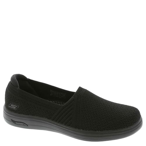 Skechers Women's On-The-Go Arch Fit Inspire - Sydney Loafer, Black/Black, 11 by Skechers - Used condition - US$48.19