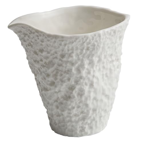 NAMOARLY Gravy Cup and Sauce Pitcher Porcelain Gravy Boat and Milk Pitcher Serving Container for Gravy Sauce and Creamer