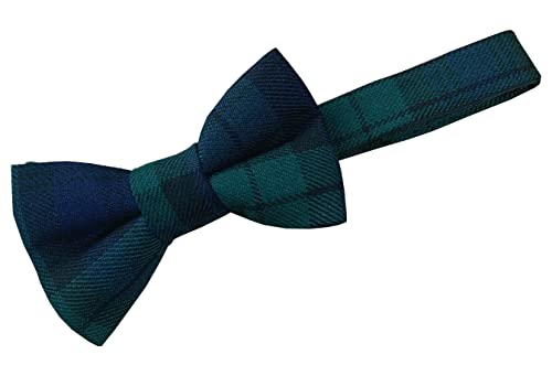 Boys Black Watch Tartan Ready-tied Bow Tie