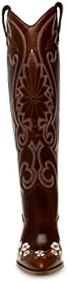 Steve Madden Women's Lashes Western Boot, Brown Multi, 9.5 Review | Image 1