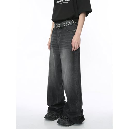 Men's Denim Jeans Vintage Straight Leg Relaxed Loose Casual Daily Weekend Commuter Pants for Men2