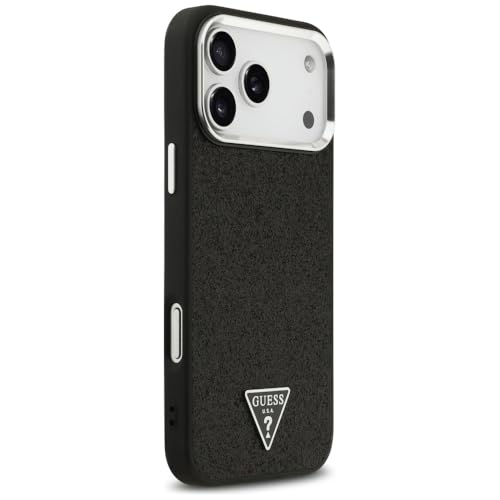 Coque robuste iPhone 17 Pro Max Guess noire à paillettes MagSafe - 4