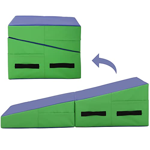 48x24 Inch Incline Mat Gymnastics Mat Tumbling Mat Folding Gymnastic