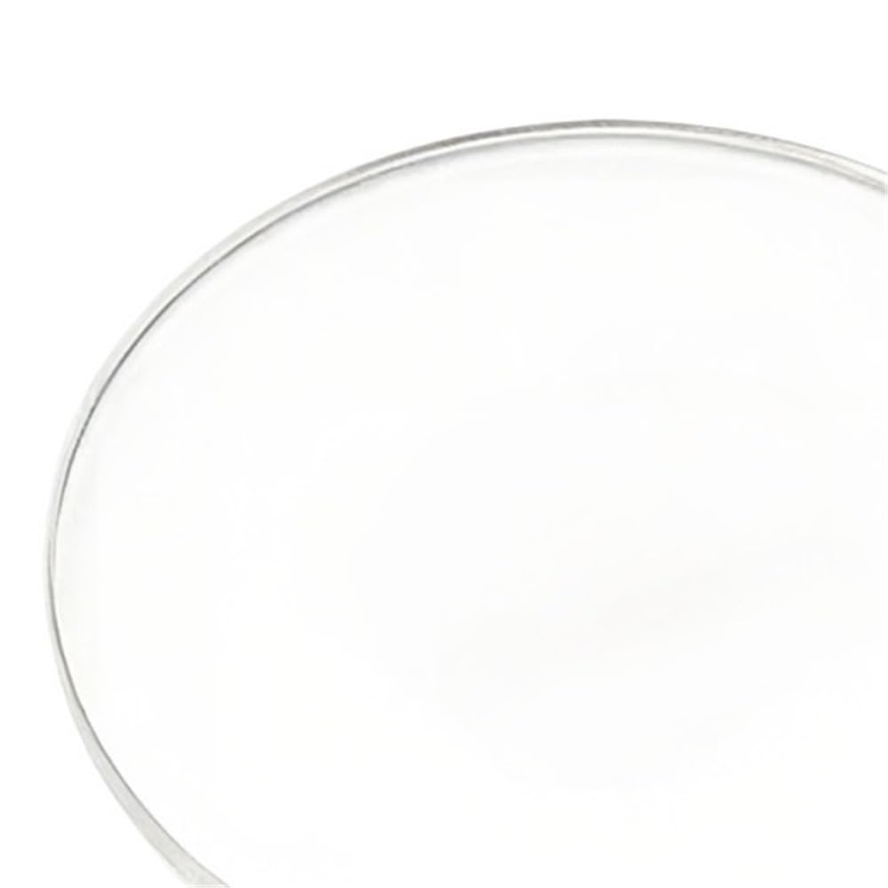 1 Stück Flache Saphir-Uhrenglaslinse, Mineralglas Uhrenteil | Glatt kreisförmig transparent(35.5MM*2.5MM)