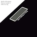 SHREE HANS CREATION Electronic Thick Tempered Glass LCD Display Digital Personal Bathroom Health Weighing Scales for Human Body, Weight Machine (Strips Black, 012) gallery image