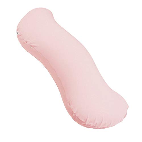 MOGU(モグ) 雲に抱きつく夢枕 専用カバー 日本製 約25x105cm クリアピンク 洗濯可 ※この商品はカバーのみになります。
